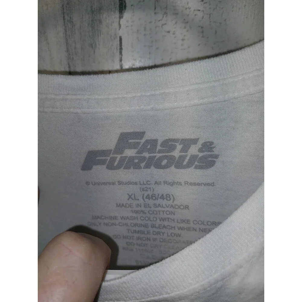 Fast and Furious Shirt Street Racing One Quarter Mile At A Time Graphic XL